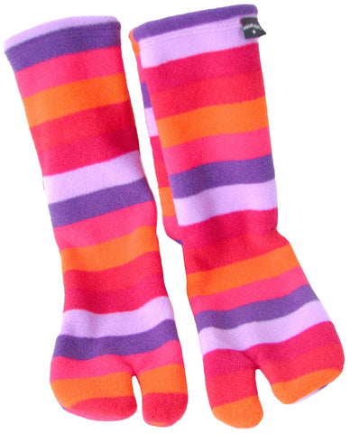 Fleece Tabi Socks, Flip flop Sandal Socks